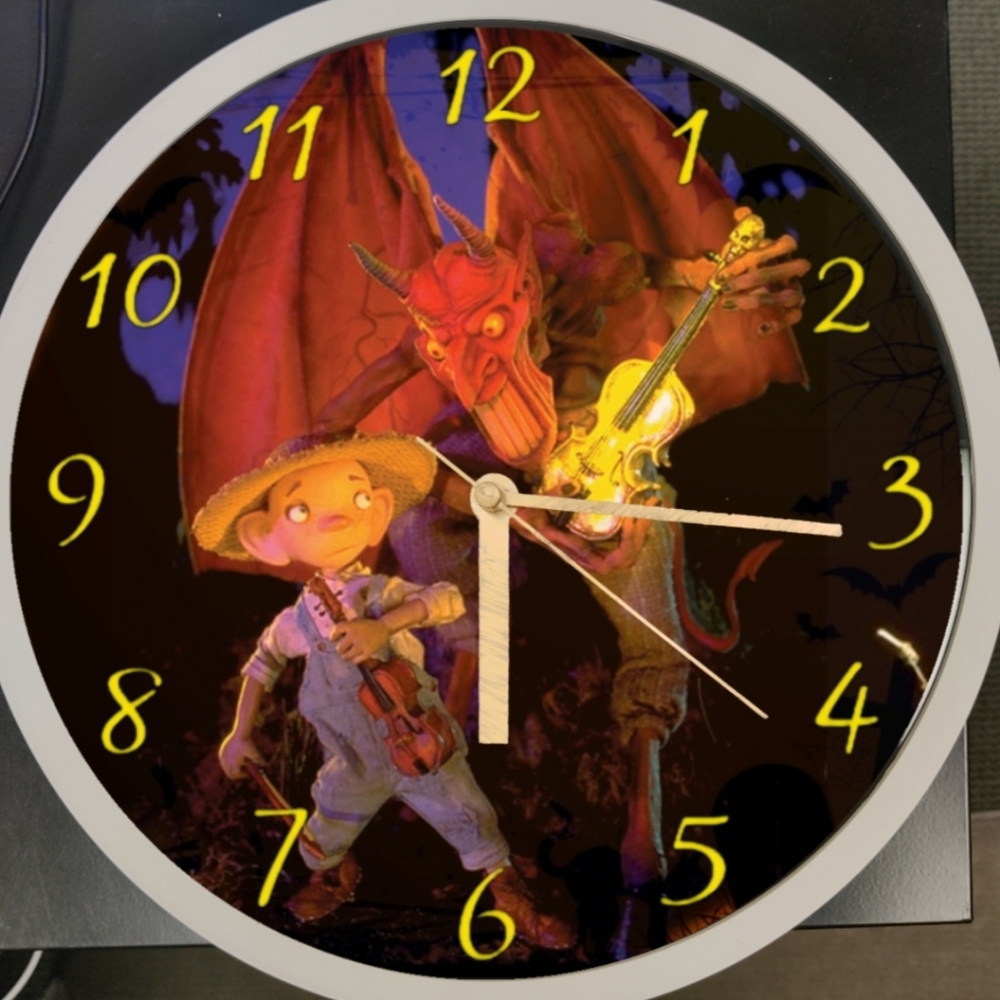 The Devil came down to Georgia clock